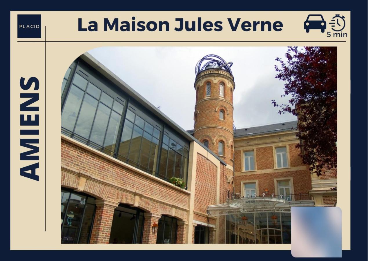 Le Bonbon d'Or - WIFI gratuite - Appartement paisible Amiens Extérieur photo